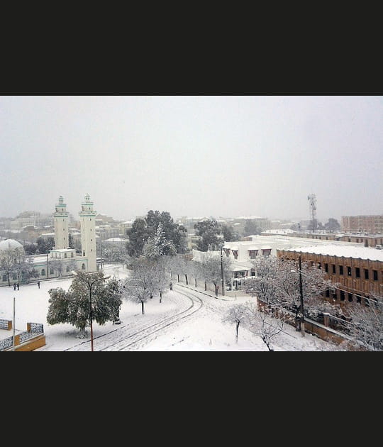 L'Alg&eacute;rie frapp&eacute;e par les chutes de neige