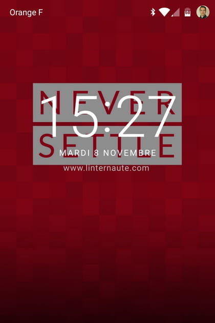 Affichez un message sur l'&eacute;cran de verrouillage