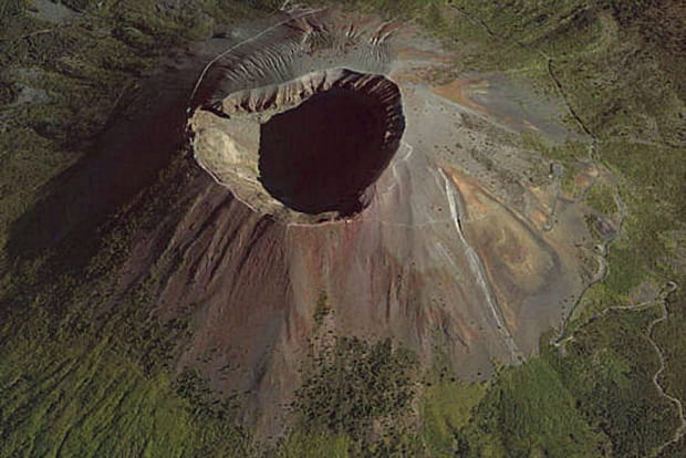 Le Vésuve, en Italie