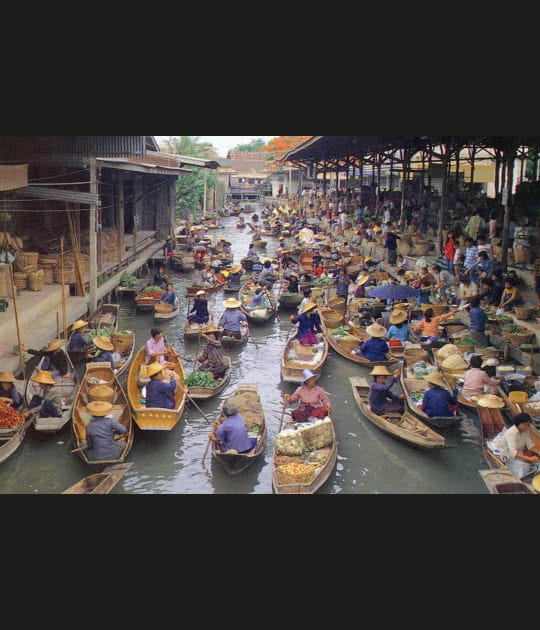 Embouteillage fluvial