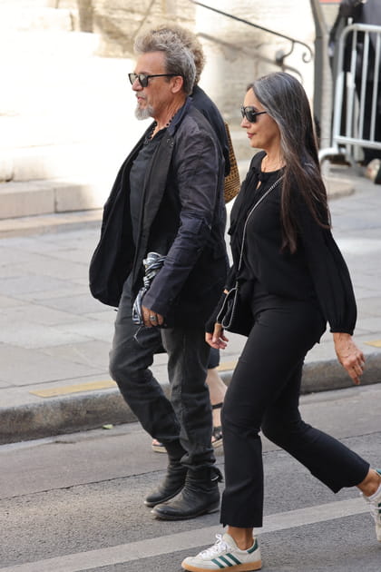 Florent Pagny aux obs&egrave;ques de Thierry Ardisson