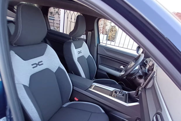 Le siège conducteur du Dacia Bigster est partiellement électrique
