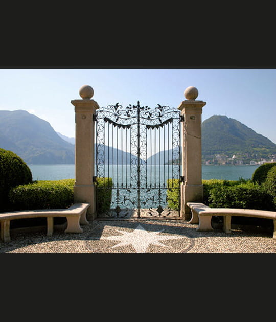 Lac de Lugano, Suisse, Italie