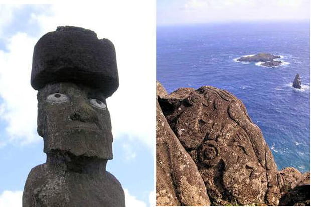 Les géants de l'île de Pâques