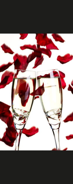 Sous une pluie de roses