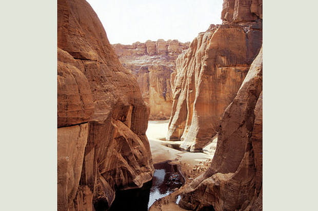 La guelta d'Archeï dans l'Ennedi au Tchad