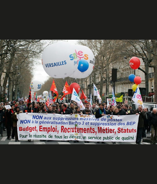 Manifestation des enseignants
