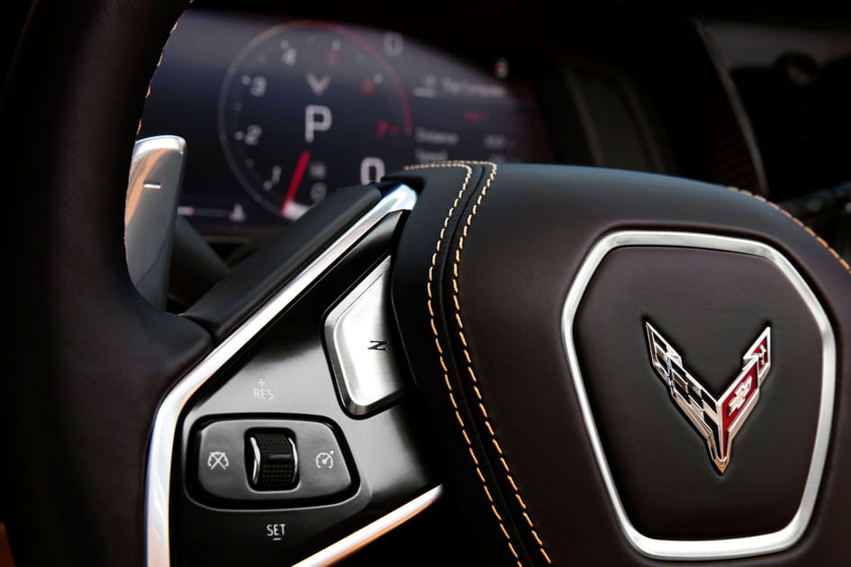 Une instrumentation digitale sur la nouvelle Corvette
