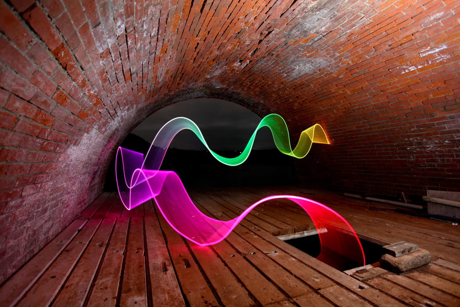 Des incroyables photos cr&eacute;atives en light painting