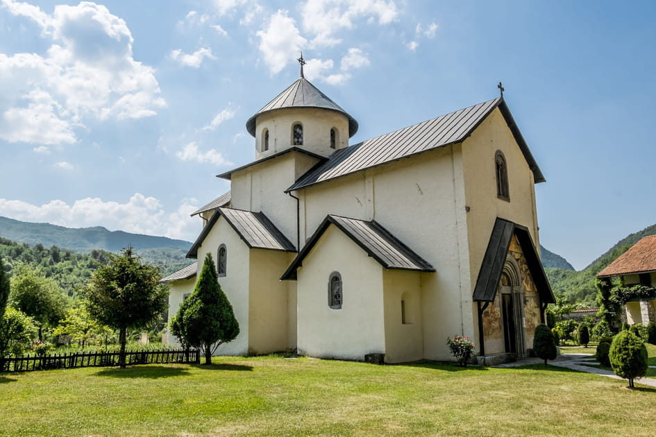 Le monast&egrave;re de Moraca