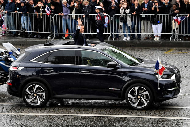La DS7 Crossback d'Emmanuel Macron