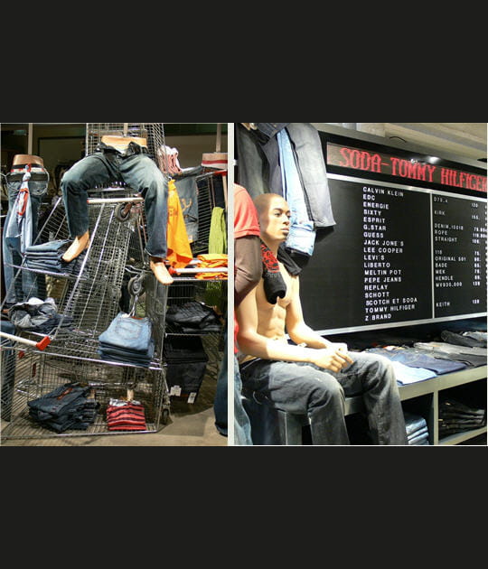 Suivez le cours du jean