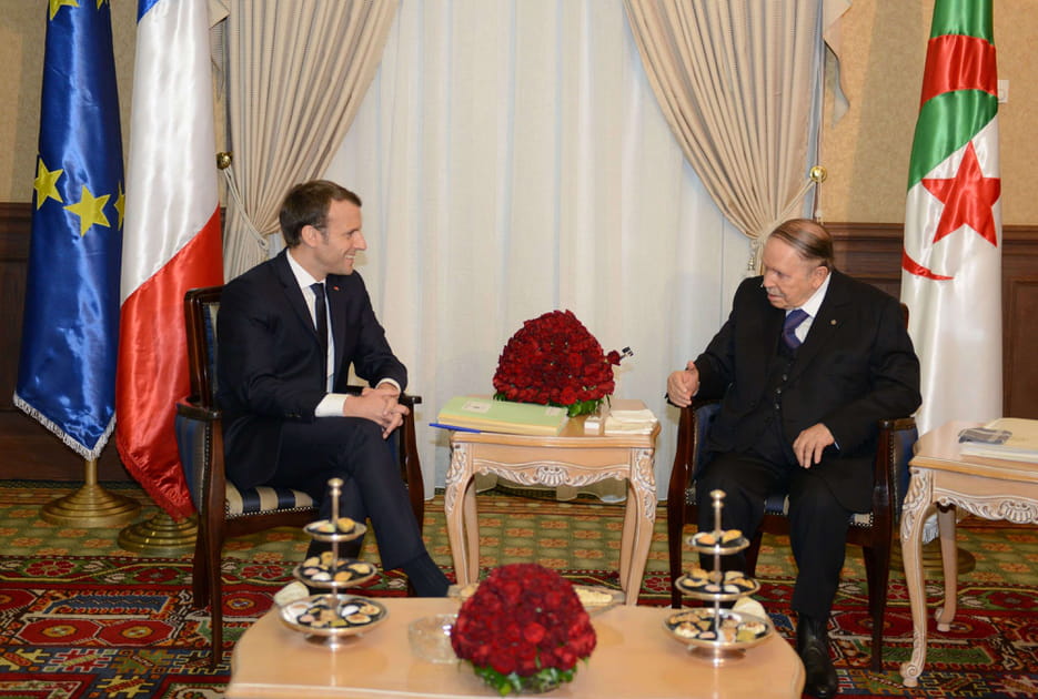 Macron en visite &agrave; Alger