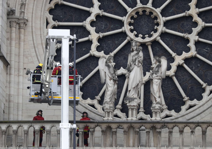 Les photos de Notre-Dame apr&egrave;s les flammes