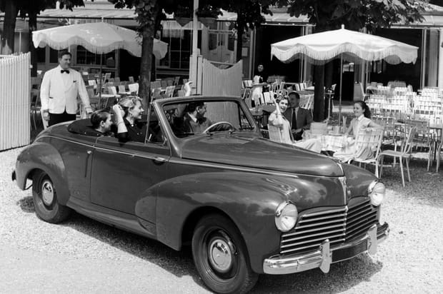 La Peugeot 203 cabriolet