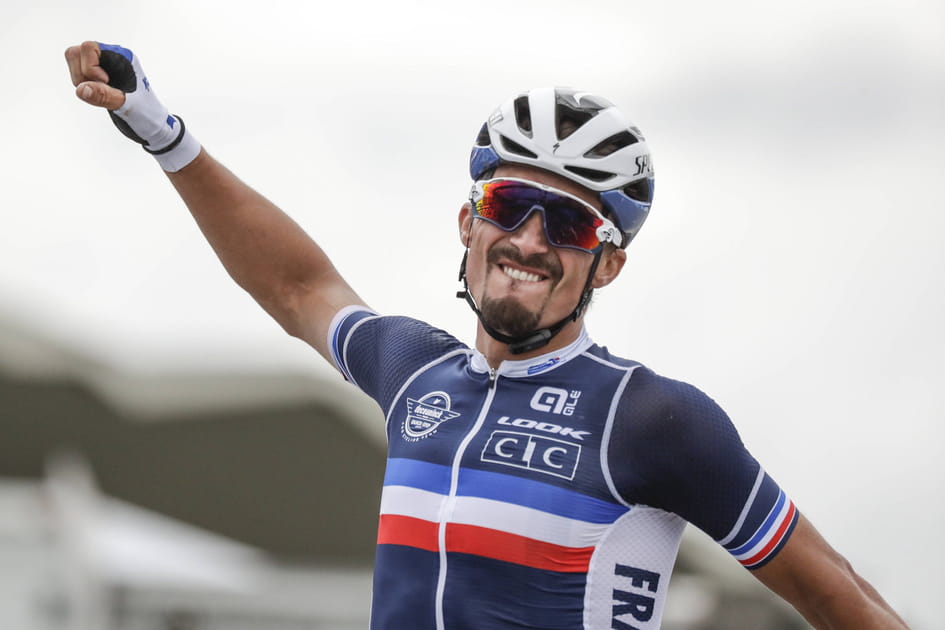 Julian Alaphilippe champion du monde de cyclisme