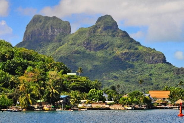 Mont Otemanu, le plus haut volcan