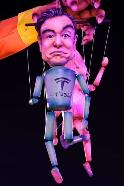 Elon Musk, patron de Tesla