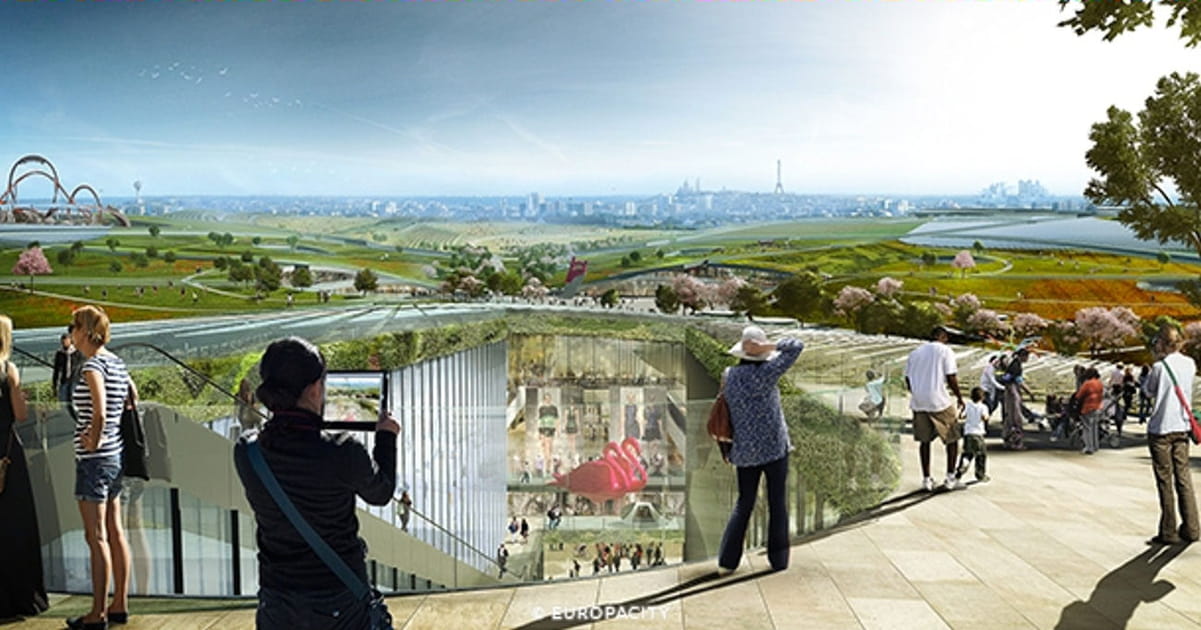 Vue panoramique sur Paris