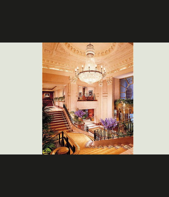 Le lobby&nbsp;: chic et classique