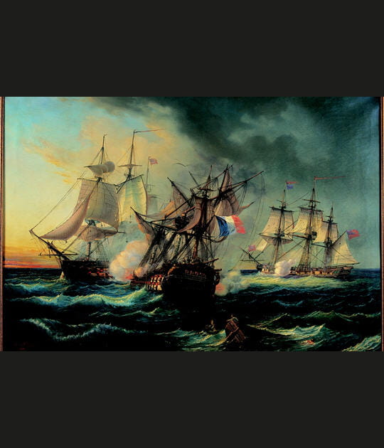 Combat naval