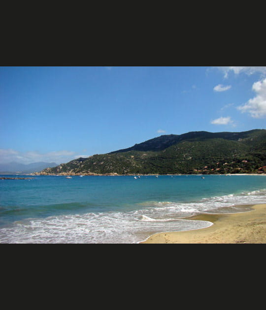 La plage de Campomoro