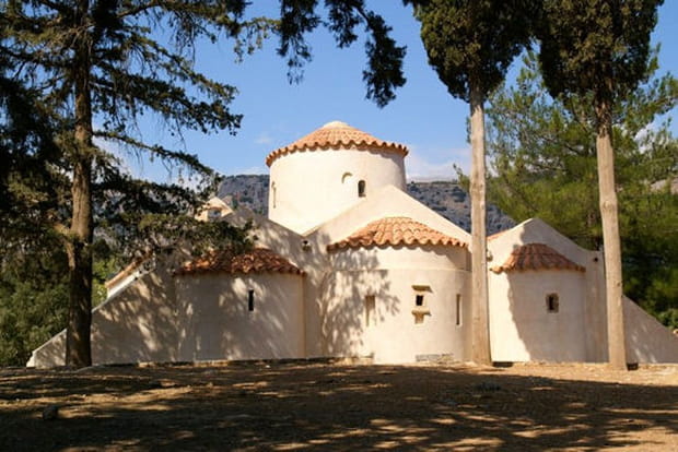 L'abbaye de Panagia Kéra à Krista