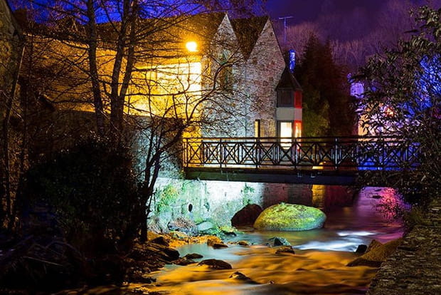 Pont‑Aven en lumière en Bretagne