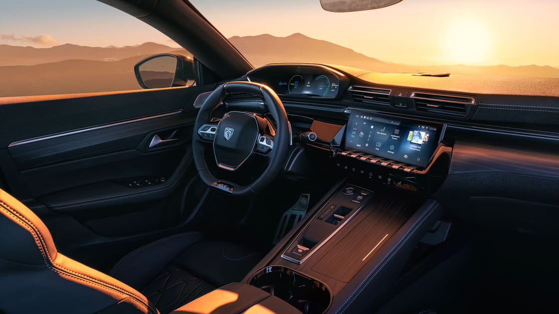 Le cockpit de la Peugeot 508