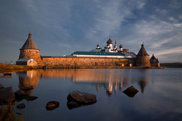 Le monastère russe de l'île Solovetski