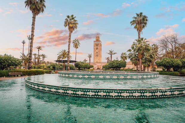 La mosquée Koutoubia, emblème de Marrakech