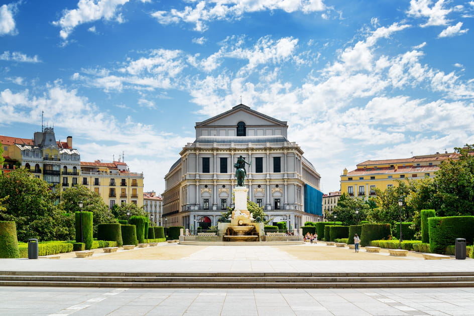 La plaza de Oriente