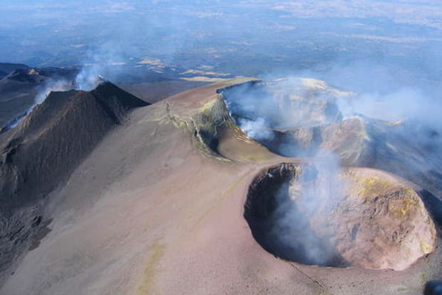 Le mont Etna en Italie