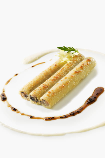 Les macaroni farcis &agrave; la truffe d'&Eacute;ric Fr&eacute;chon