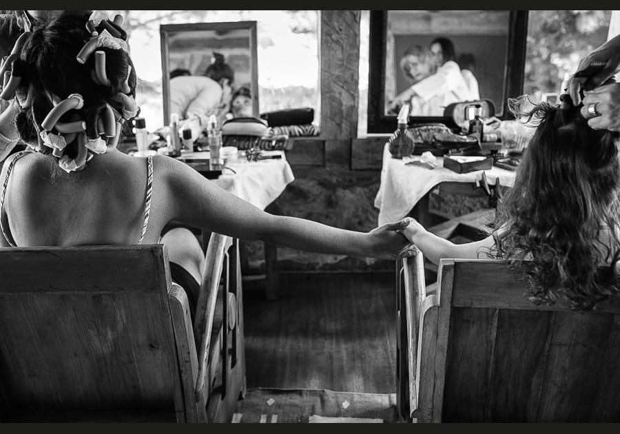 S&eacute;ance coiffure