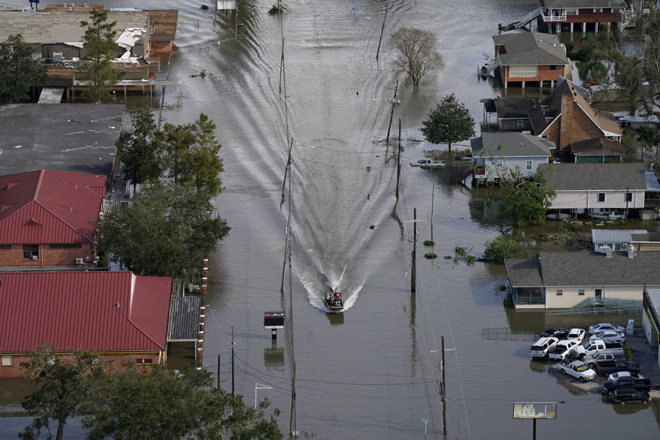 Les images des d&eacute;g&acirc;ts g&eacute;n&eacute;r&eacute;s par l'ouragan Ida en Louisiane