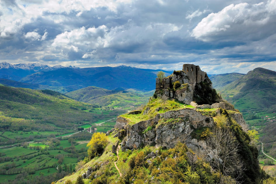 Dans les Pyr&eacute;n&eacute;es cathares avec Escap'&Acirc;nes