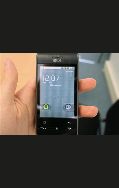 LG GT540&nbsp;: le premier smartphone LG qui vaut le coup