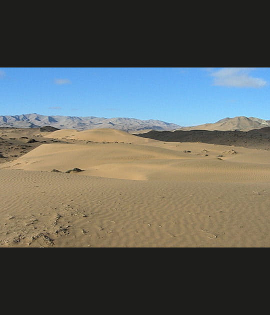 Les dunes de Copiapo