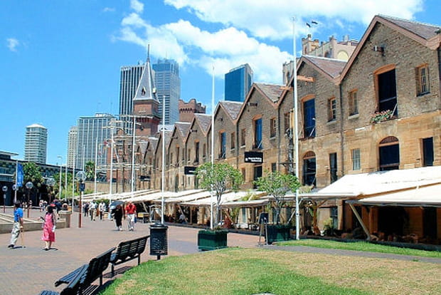 Le quartier des Rocks