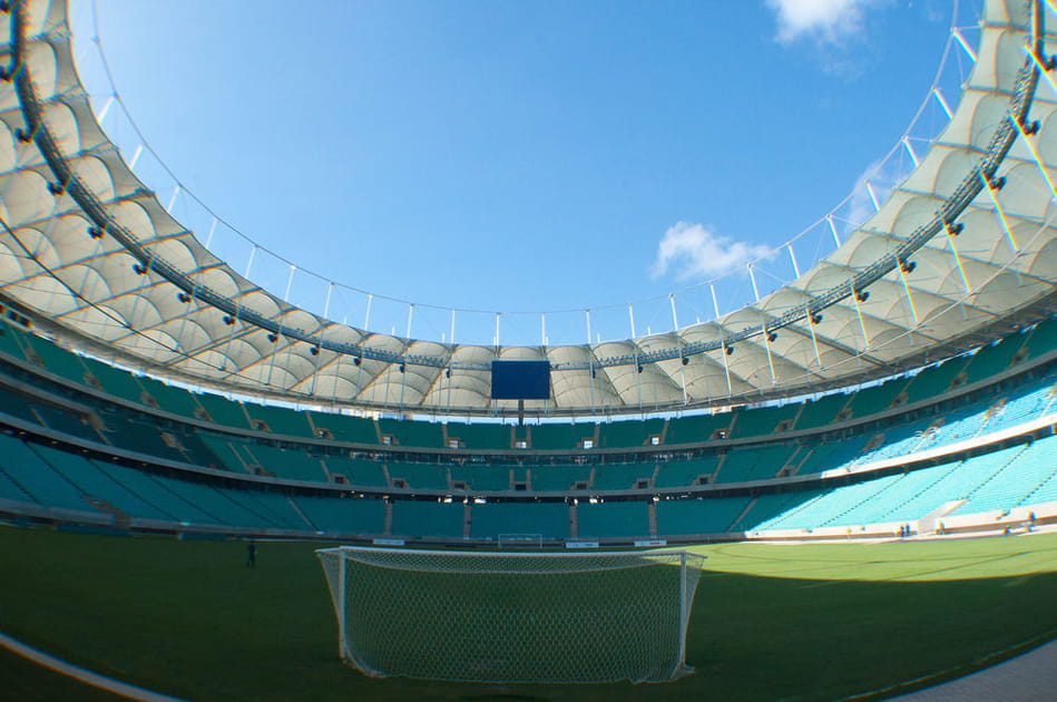 Le stade Fonte Nova inaugur&eacute;