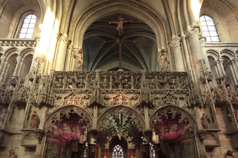 Le jub&eacute; de l'&Eacute;glise de la Madeleine de Troyes