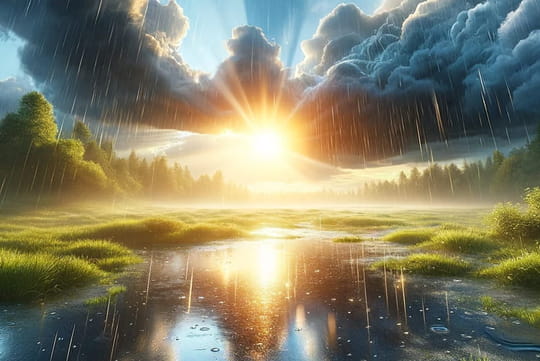 La date exacte à laquelle les pluies vont s'arrêter pour de bon