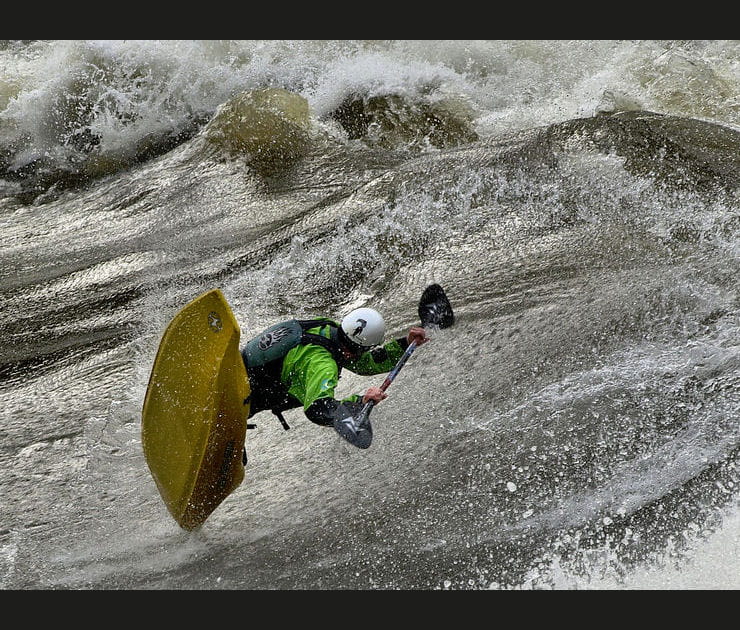 Kayak acrobatique
