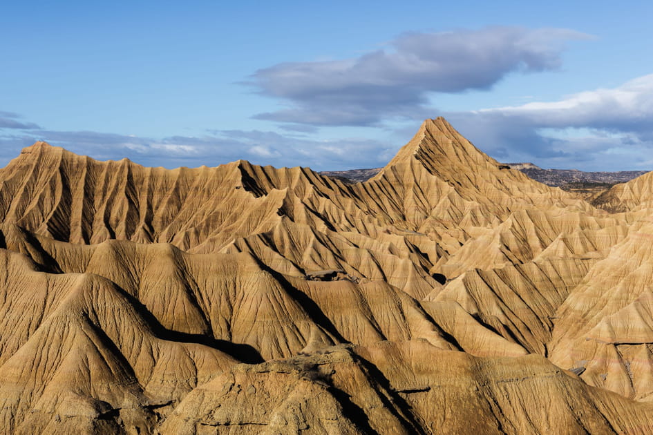 Le d&eacute;sert des Bardenas Reales, en Navarre