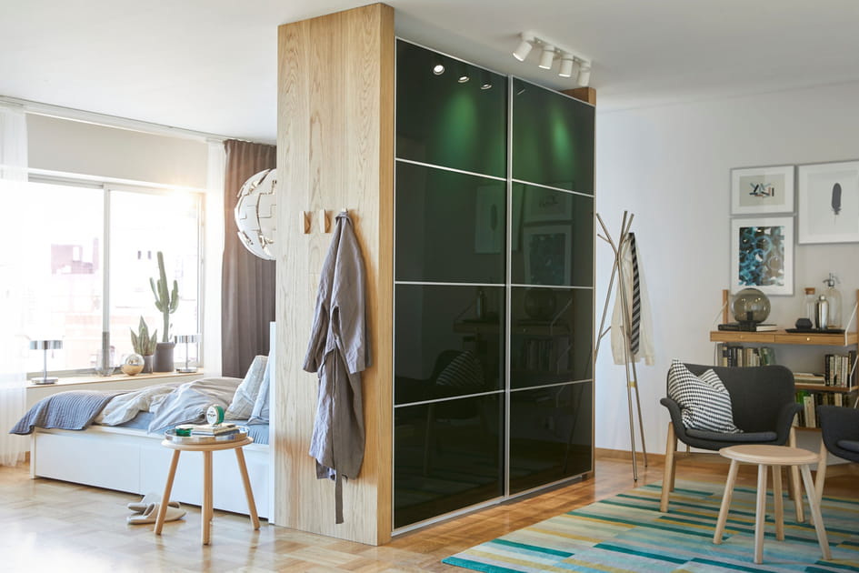 Un dressing comme mur