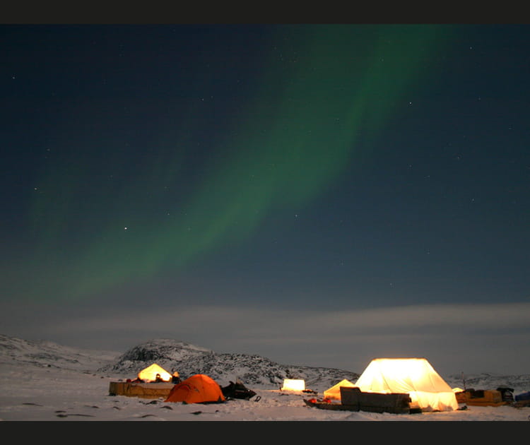 Campement d'hiver