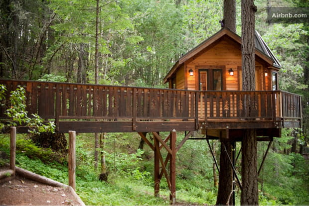 Ma cabane dans les arbres en Oregon, 185 euros