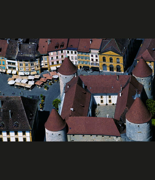 Le ch&acirc;teau d'Yverdon-les-Bains