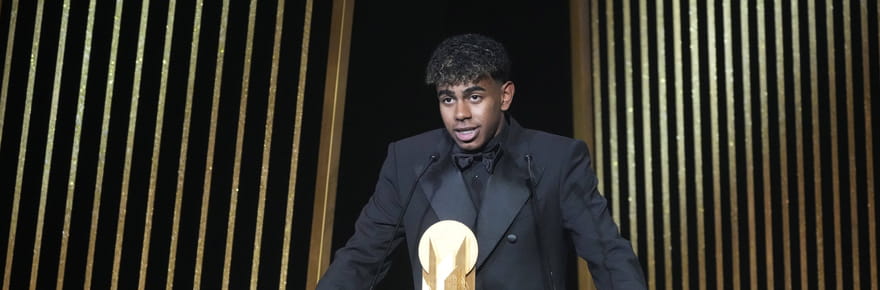 &quot;Je ne r&ecirc;ve pas de gagner un Ballon d'or, je r&ecirc;ve d'en gagner plusieurs&quot;&nbsp;: l'ambition de Lamine Yamal